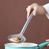 Non-stick Silicone Strainer Skimmer, Berglander Kitchen Cooking Tool, Easy to Clean, Dishwasher Safe