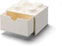 4 4-Stud 6.2 6.2 4.4 Room Copenhagen Lego Storage Brick Desk Drawer, Stackable Tabletop Storage Box, x x in, White