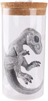 TONGQIC Unique Dinosaur in Glass Bottle Figurine - A Touch of Jurassic Charm