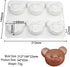 6 Cavity Bear Silicone Chocolate Mold DIY Cake Accessories Molds Kitchen Ice Cubes Biscuit Pastry Manual Baking Mould by mostsom