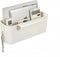 Ymeibe Bedside Caddy Hanging Basket Organizer with Hooks Dorm Bunk Beds Shelf Night