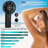 Mini Portable Fan, Powerful Handheld Fan with LED Display, 3 In 1 Personal Fan for Travel Outdoor (Black)