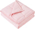 HOSUKKO Weighted Blanket, 3 lbs Pink Heavy Blanket, Small Size Breathable Blanket (20 * 30 inches, 3 lbs)