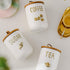 Set 27oz Set Counter Comeon Ceramic Canister with Airtight Seal Bamboo Lid Silicone, Food Storage Jars for Coffee Sugar
