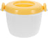 DOITOOL Microwave Rice Cooker Mini Steamer, Vegetable Steamer Pot with Lid for Rice, 15.5X15.5X20CM