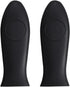 2 Pack Silicone Pan Handle Sleeve, Heat Resistant Cast Iron Skillet Handle Covers for Kitchen Cookware