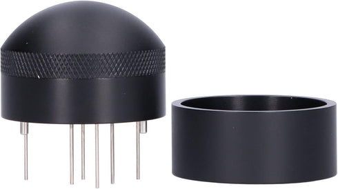 Zerodis 53mm Coffee Distributor, Espresso Distribution Tool, Coffee Needle Tamper for Home Use