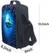 CAIWEI Insulated Lunch Box Cooler Bag, Animal Dinosaur Cat Shark Husky and Dolphin (SHARK 1)