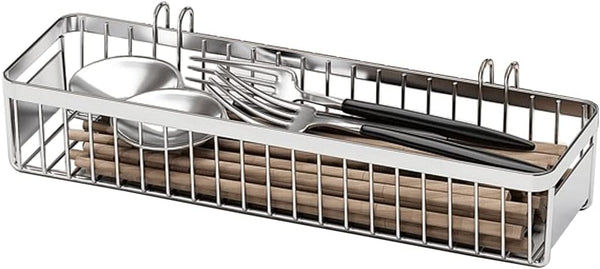 kaileyouxiangongsi Drawer Organizer, Silverware Organizer for Kitchen, Mesh Utensil Drawer Organizer for Spoon, Fork,