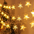 Star String Lights Twinkle Lights Battery Operated, 17 ft 50 LEDs Classroom
