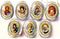 Religious Easter Supplies Christian Easter Egg Shrink Wrapper Decorations, Pack of 7