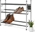 USTECH 2-Tier Shoe Rack Organizer - Sturdy Shoe Storage Organizer for Entryway