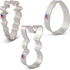 Easter Fun Cookie Cutters 3-Pc. Set - Made in the USA by Ann Clark, Easter Bunny, Egg, and Carrot