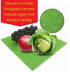 Dualplex Refrigerator Liners Washable | 6 Fridge Drawer Liners Mats | 13"x10.5" Shelf Liner Reusable | Sponge Keeps Produce Fresh Longer | Fruit & Veggie Life Extender | Air Circulating (6 Pack) by Dualplex