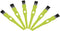 20 Pcs 11CM/4.33 Inch Green Plastic Handle Mini Dust Removal Brush, Nylon Hair Brush for Computer Keyboard Cleaning,