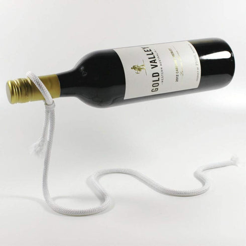 Fantasee Magic Suspending Rope Wine Holder, Floating Illusion Bottle Holder for Kitchen Home Decoration