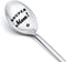 Funny Mothers Day Gifts for Mom - Souper Mom Spoon for Coffee, Tea, Ice Cream Lovers, Birthday Gift for Mom