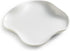 Spoon Rest, Spoon Holder for Stove Top, Farmhouse kitchen Decor Spoon Rack Cooking Holder for Multiple Utensils, White, Ruffled Edge