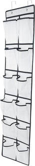 12 Large Pockets Over Door Hanging Shoe Organizer