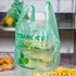 Lakesstory Eco-Friendly Biodegradable Green T-Shirt Bags - Compostable Grocery Bags