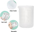 Gartful 250ml Silicone Measuring Cups, 4 PCS Nonstick Reusable Mixing Cups for DIY, Art, Craft, Easy Clean