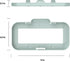 Newbealer Carpet Gilder, Steam Mop Replacement Accessory Compatible with NB602N, Durable Reusable Green