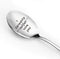 I Cerealsly Love You Spoon, Engraved Stainless Steel Funny Cereal Spoon for Cereal Lovers - Perfect Gift for Any