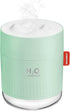 Green Portable Mini Humidifier, 500ml USB Desktop Cool Mist for Baby Bedroom, Travel, Home - Auto Shut-Off