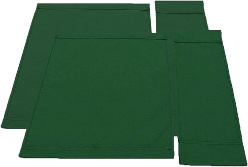 2 Set 20cm 52cm 52cm 42cm, Replacement Cover Canvas for Directors Chair, X + X Green