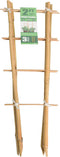 Bamboo Trellis 2FT 3 Pack, S2 Natural Bamboo Plant Ladder Stakes 24