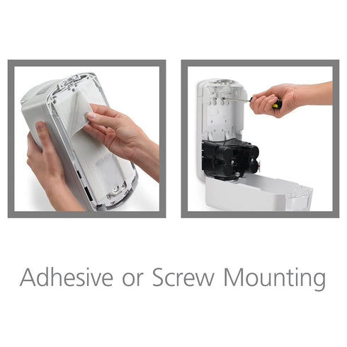 LTX-12 LTX-12 1200 mL (Pack 1) 1920-01 PURELL Touch-Free Hand Sanitizer Dispenser, White, for PURELL Hand Sanitizer