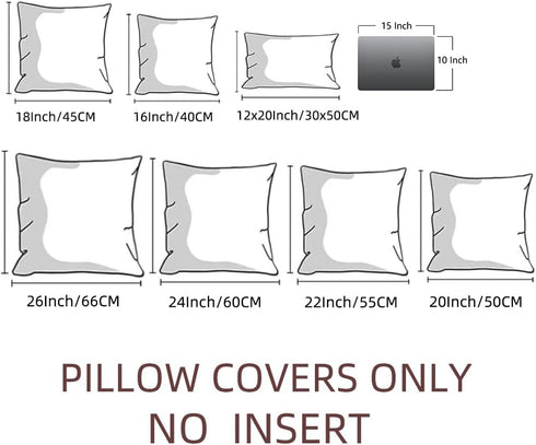 Fancy Homi Set 1 24x24 Inch of Boho Olive Green Big Decorative Throw Pillow Cover for Couch Bed Bedroom, Aesthetic