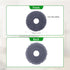 Neutop Replacement Mopping Pads Microfiber Mop Cloths Compatible with Roborock Q Revo, 4-Pack Robot Vacuums Accessories