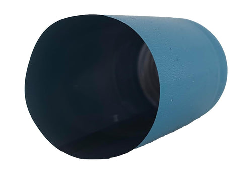 Metallic Light Blue PVC Shrink Capsules, 500 Count