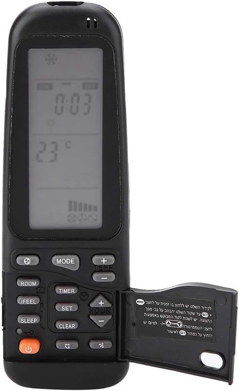 RC-3 25 in 1 Air Conditioner Remote Control Replacement for Electra/Airwell/Emailair/Elco, RC YKR-M/001E, RC-3