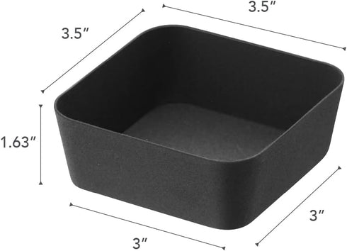 Yamazaki Home Tower Space Saving Vanity Tray - 3.5" X 3.5" - Steel