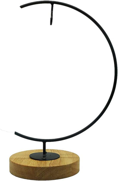 YY YEARCHY Metal Terrarium Air Plant Stand, Iron Pothook Stand for Hanging Glass Globe Ball, Flower Pot Holder (Ground