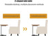 360 Pedestal Adjustable C Shaped End Tables for Small Spaces Side TableDesktop can Turn and The Height of The Sofa Side