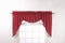 Renaissance Home Fashion Stylemaster Emery 3-Piece Lined Swag Set, Burgundy, 116-Inch by 36-Inch