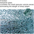 Top,1/4" Inch 18" Inch Round Glass Table Thick Tempered Pencil Edge Polish Glass Table Top Suitable for Dining, Coffee