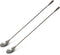 The Art of Craft Bar Spoon, 12.5” Stainless Steel Cocktail Mixing Spoon, Long Handle Spiral Design (Set of 2)