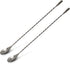 The Art of Craft Bar Spoon, 12.5” Stainless Steel Cocktail Mixing Spoon, Long Handle Spiral Design (Set of 2)