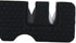 Black Pocket Knife Sharpener, Kitchen Knife Sharpener, Handheld Keychain Tool for Outdoor Camping & Scissors