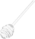CALLARON Glass Honey Dipper 5.34 Inch Clear Honey Stirring Rod for Household