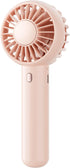 Gaiatop Mini Portable Fan, Cute Design 3 Speed Handheld USB Rechargeable Fan for Stylish Girl Women Travel Pink