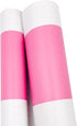LovingWay 14.7 feet Wallpaper Roll - Two-Tone Drawer Liner, Self-Adhesive Corner Shelving Paper - Pink White Stripes