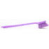 SPARTA 40501EC68 Plastic Large Scrub Brush, 20 Inches Kitchen Utility Brush with Long Handle for Cleaning (Purple)
