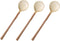 Ceramic Small Coffee Spoon, Retro Mini Teaspoons for Coffee Sugar Dessert, Pack of 3