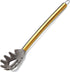 Gold Spaghetti Spoon, Berglander Non-stick Silicone Pasta Server with Titanium Gold Plating Handle