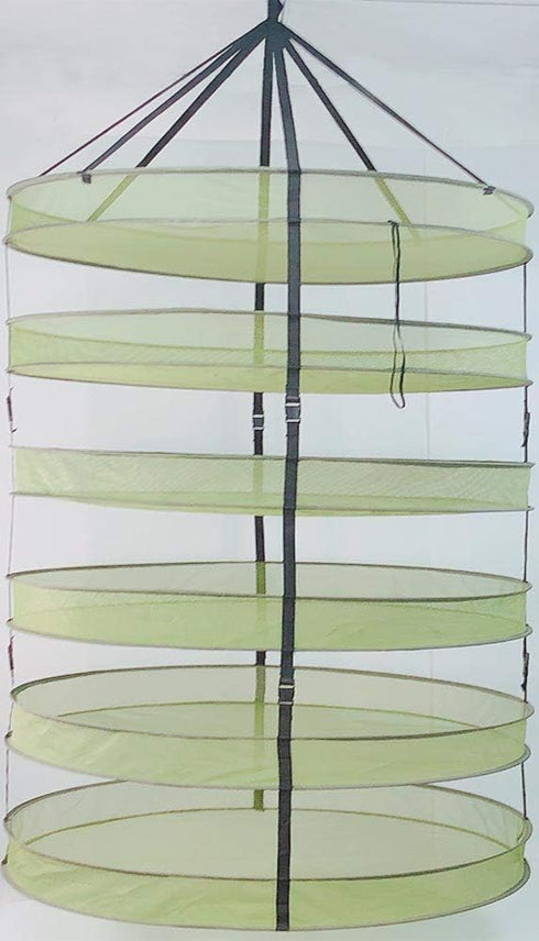 3 36 Inch HORTIPOTS Herb Drying Rack ft Hanging Dry Net for Curing Hydroponic Herb Vegetable Fruit Flower